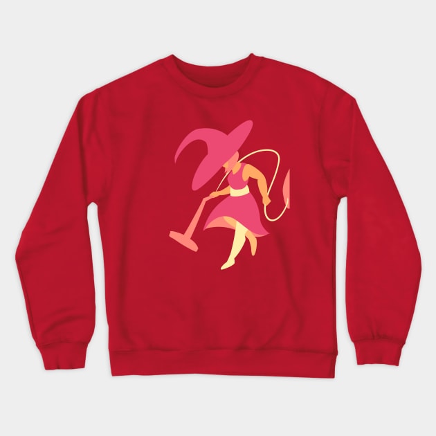 Classic 50's Witch Crewneck Sweatshirt by AnthonyPanics